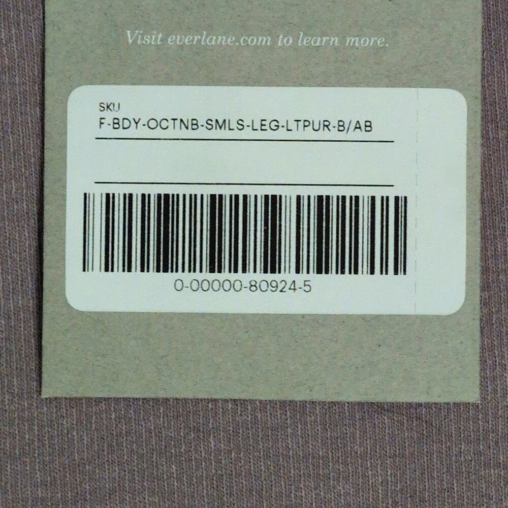 Everlane The Seamless Legging Active Yoga Athleisure Light Purple XL/XXL New - Picture 11 of 12